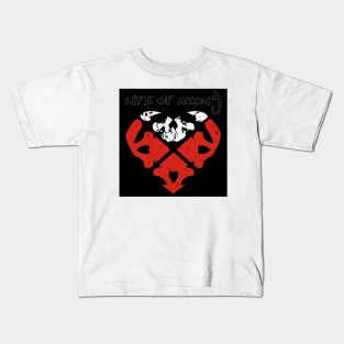 love of agony retro Kids T-Shirt